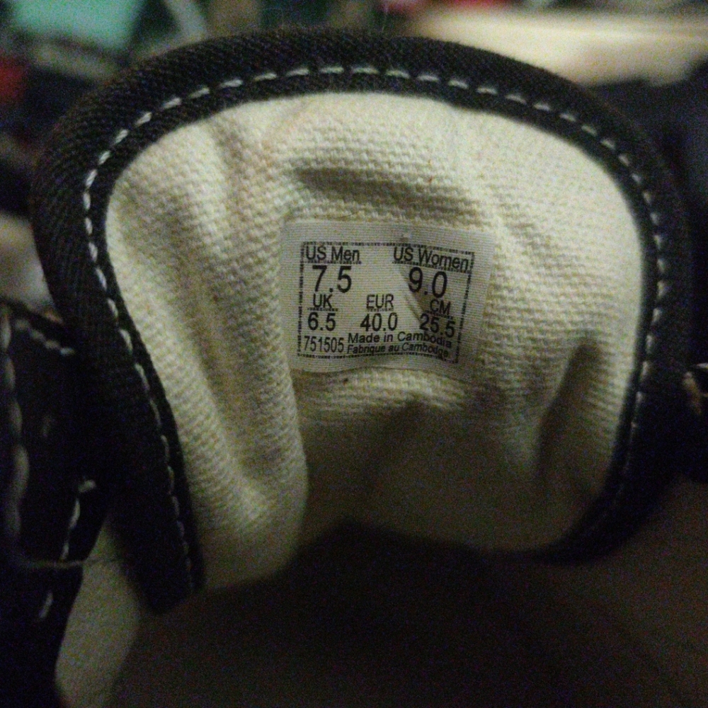 USM-7.5/Wm-9 Vans Old Skool Cordura Black Frost Gray Suede Unisex Skate Sneakers - Picture 2 of 6